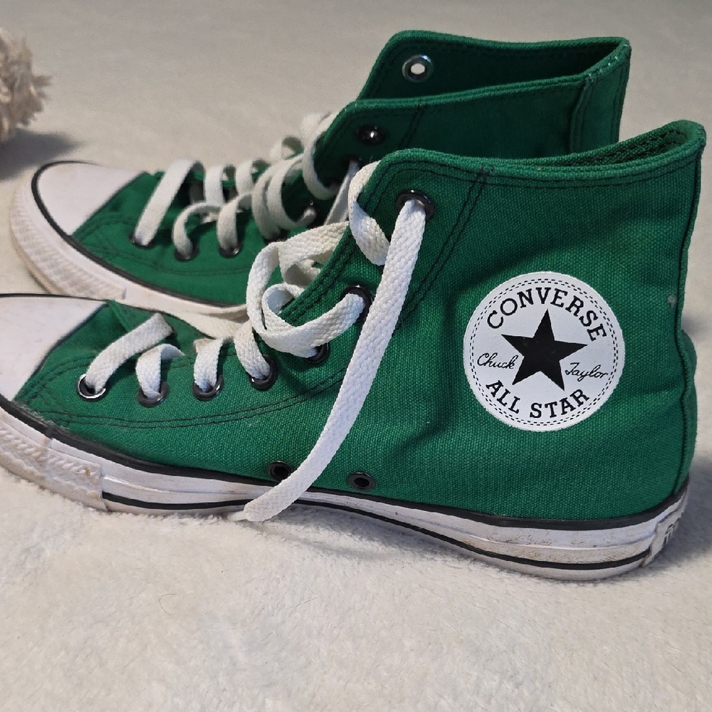 Converse Adult Green High Top Chuck Taylor Sneakers